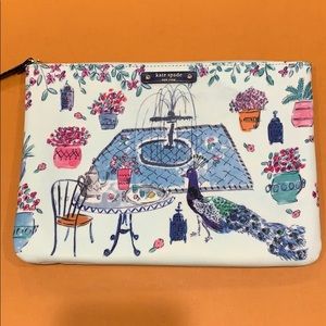 Limited Edition Kate Spade Peacock Pouch